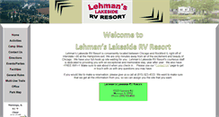 Desktop Screenshot of lehmanrv.com