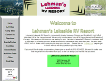 Tablet Screenshot of lehmanrv.com